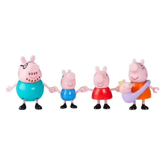 Hasbro peppa pig familie speelset - 5dlg.