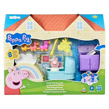 Peppa pig evies kinderkamer - speelset