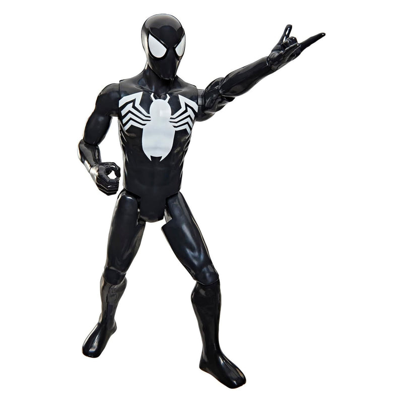 Afbeelding laden in galerijviewer, Hasbro marvel spiderman titan series spiderman symbiote speelfiguur

