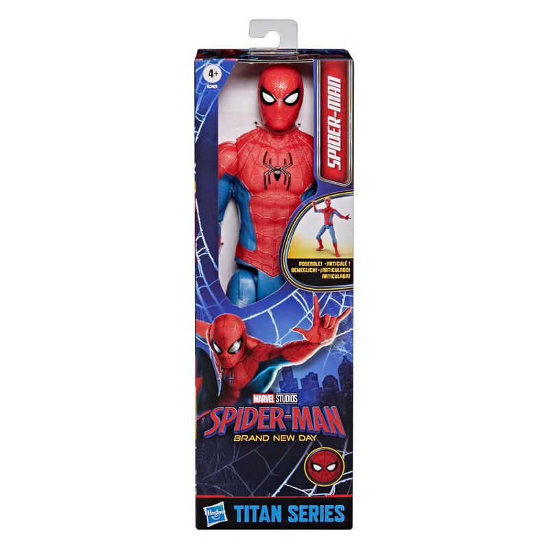 Chargez l'image dans la visionneuse de la galerie, Hasbro marvel spiderman titan series spiderman speelfiguur
