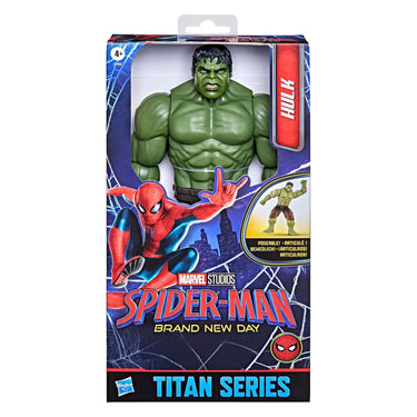 Hasbro marvel spiderman titan series hulk speelfiguur