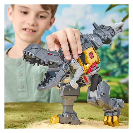 Hasbro transfomers cyberworld chomp battle grimlock speelfiguur