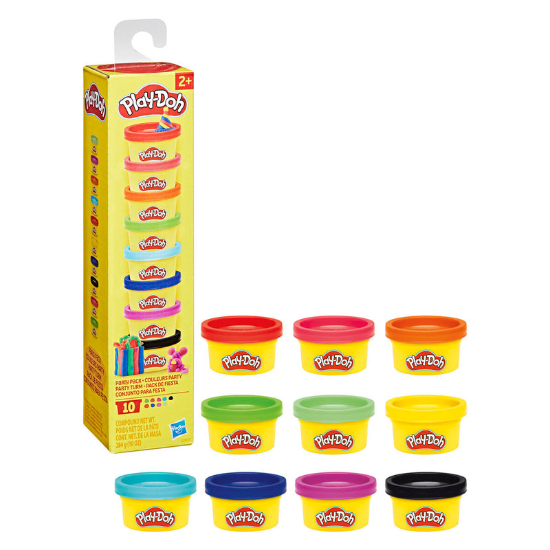 Chargez l'image dans la visionneuse de la galerie, Play-doh party pack - 10 kleipotjes
