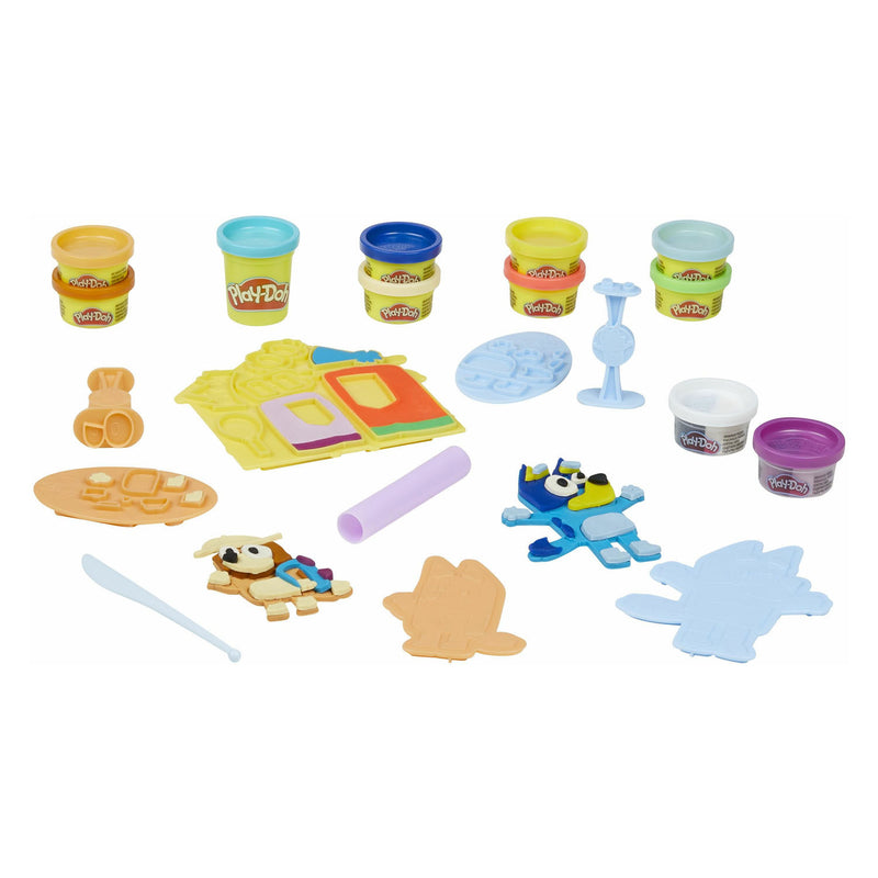 Chargez l'image dans la visionneuse de la galerie, Play-doh bluey aankleed set - 11 kleipotjes
