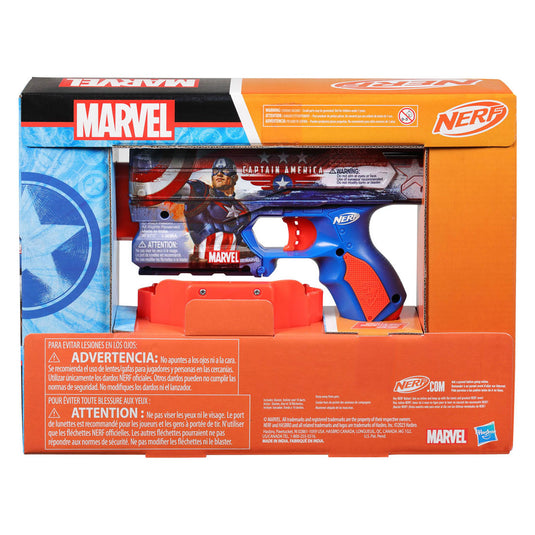 Nerf marvel captain america blaster - 10 darts