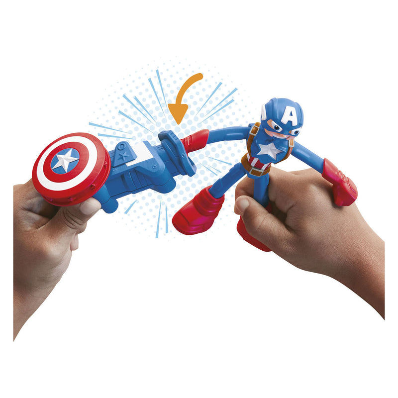Afbeelding laden in galerijviewer, Play-doh marvel captain america stempelschild - boetseerklei

