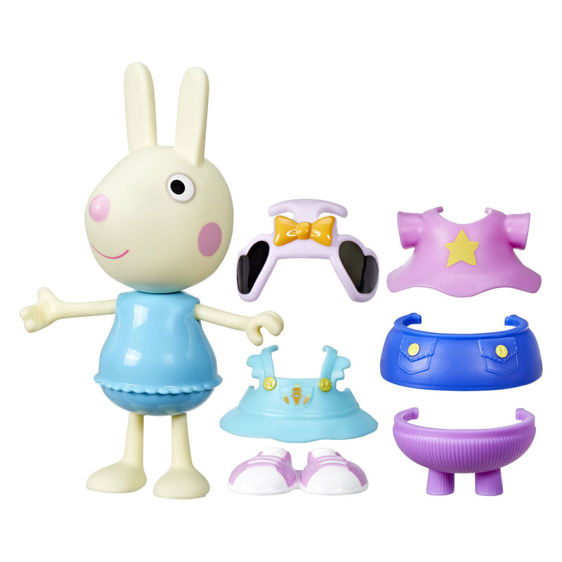 Afbeelding laden in galerijviewer, Hasbro peppa pig-speelgoed kelly konijn-aankleedfiguur van 15 cm, met 6 modeaccessoires, peuterspeelgoed, 3+
