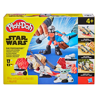 Play-doh star wars the mandelorian speeder - 3 kleipotjes