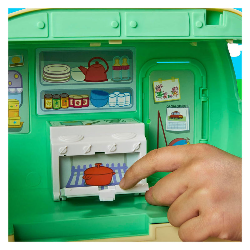 Afbeelding laden in galerijviewer, Peppa pig drie kleine biggetjes caravan - 9dlg.
