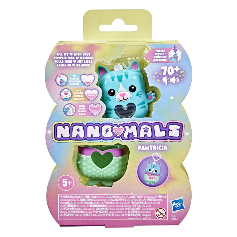 Chargez l'image dans la visionneuse de la galerie, Hasbro nanomals pawtricia het blauw katje
