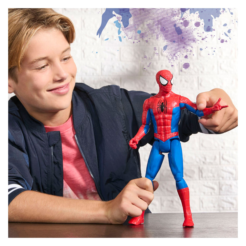 Chargez l'image dans la visionneuse de la galerie, Hasbro marvel spider-man titan series spider-man speelfiguur
