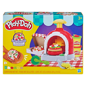 Play-doh stempelen en draaien - pizza speelset
