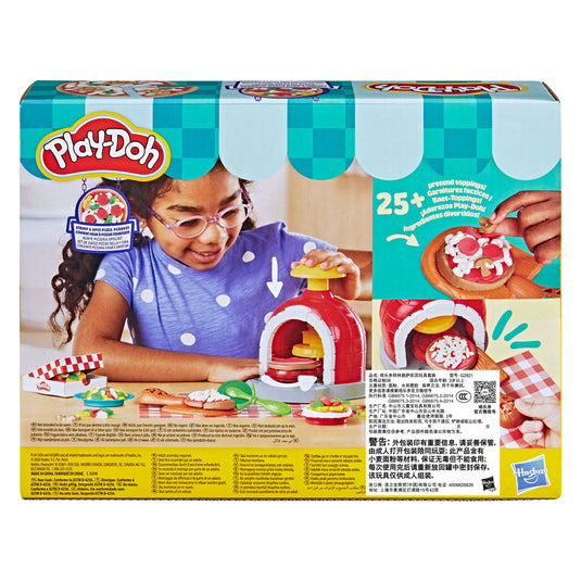 Play-doh stempelen en draaien - pizza speelset