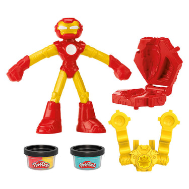 Play-doh marvel iron man blast launcher - 2 kleipotjes