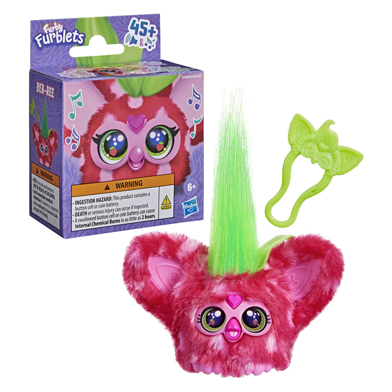 ギャラリービューアに画像をロードする, Hasbro furby furblets ber-ree interactieve knuffel
