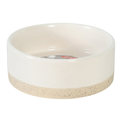 Zolux olaria voerbak keramiek beige