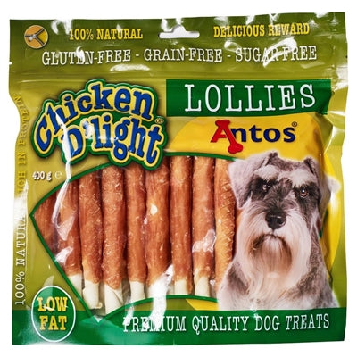 Load image into Gallery viewer, Antos chicken d'light lollies
