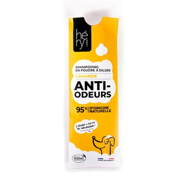 Hery shampoo poeder tegen geurtjes