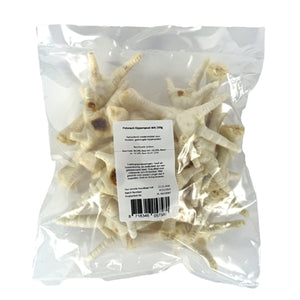 Petsnack kippenpoten wit