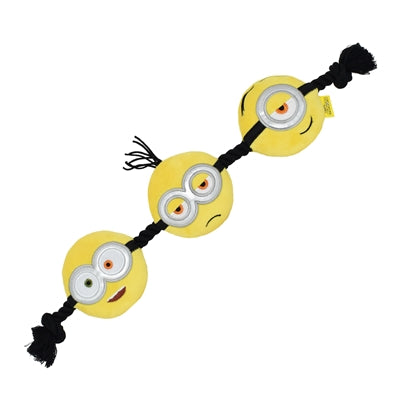 Minions pluche bob kevi n stuart aan flostouw