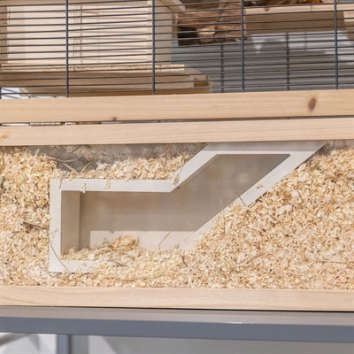Trixie observatiebox muis hamster met tunnel onbehandeld hout
