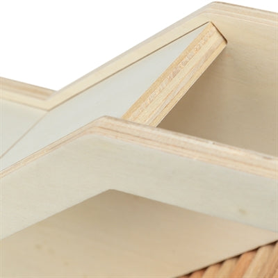 Afbeelding laden in galerijviewer, Trixie observatiebox muis hamster met tunnel onbehandeld hout
