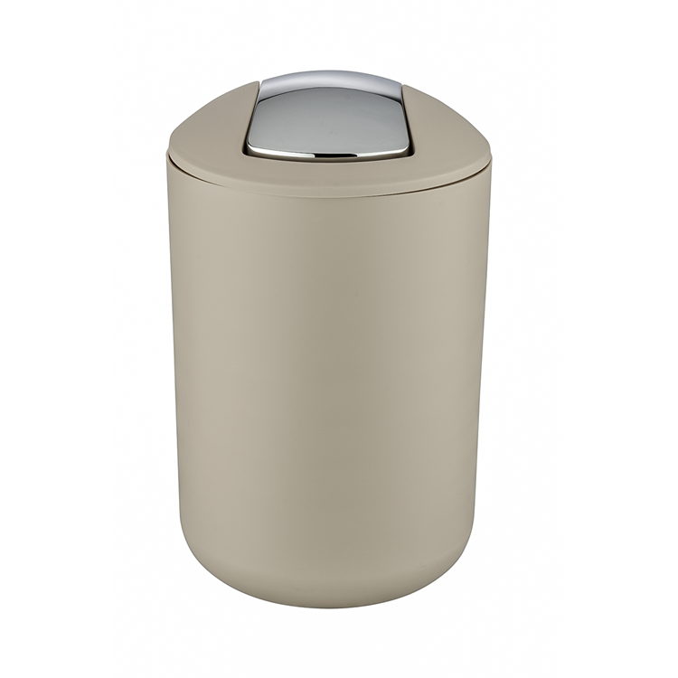 Afbeelding laden in galerijviewer, Wenko 1064925 - afvalemmer brasil l 6,5 liter taupe | 1 stuks
