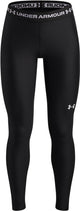 Under armour heatgear legging-blk meisjes sportbroek - zwart - wit
