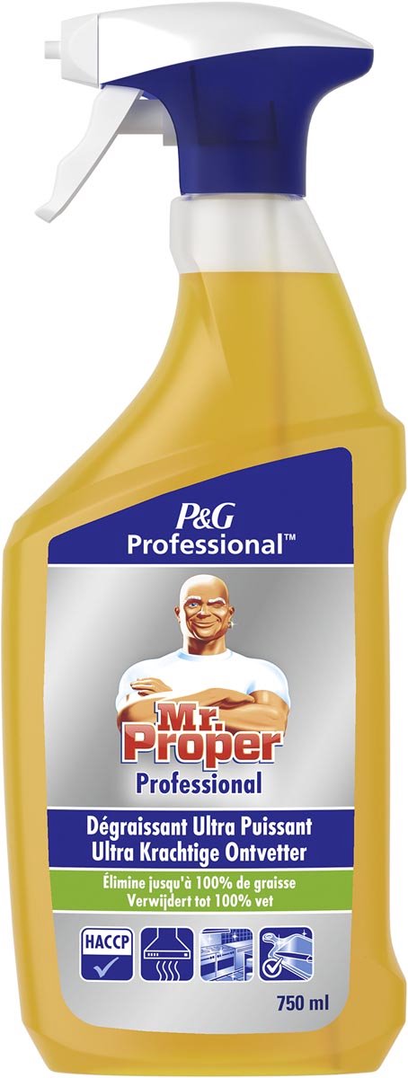 Mr muscle mr. proper ultra krachtige ontvetter, spray van 750ml 8001090681928