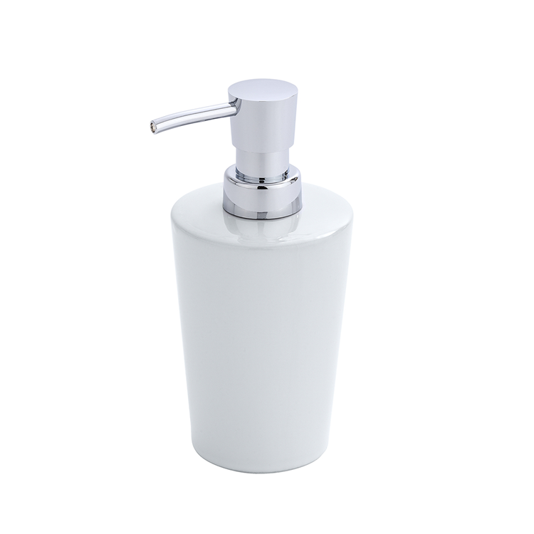 Afbeelding laden in galerijviewer, Wenko 1064910 - zeepdispenser coni keramiek wit | 2 stuks
