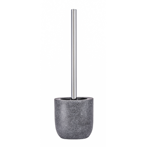 Wenko 1064918 - toiletborstelhouder puro antraciet | 2 stuks