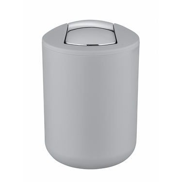 Wenko 1064897 - afvalemmer brasil s 2 liter grijs | 2 stuks