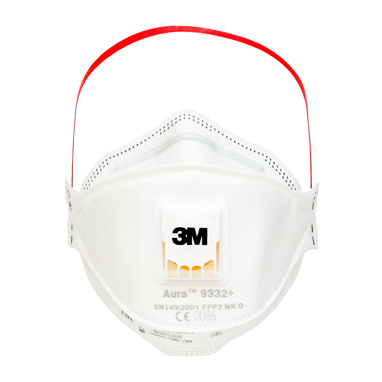 Chargez l'image dans la visionneuse de la galerie, 3m aura comfort cool flow stofmasker, ffp3, met ventiel, pak van 5 stuks
