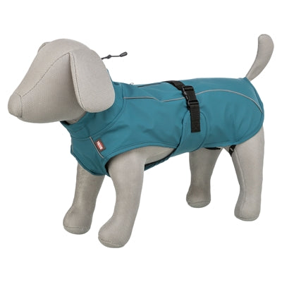 Load image into Gallery viewer, Trixie regenjas hond vimy petrol
