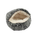 Croci kattenmand iglo gemeleerd zwart wit
