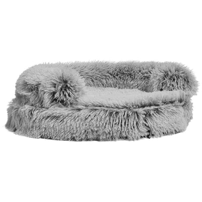 Load image into Gallery viewer, Croci sofa kattenmand bicolor zwart
