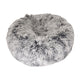 Croci hondenmand donut bicolor zwart
