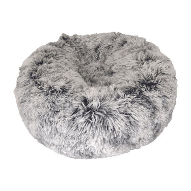 Croci hondenmand donut bicolor zwart