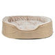 Trixie vital hondenmand lino soft ovaal beige creme
