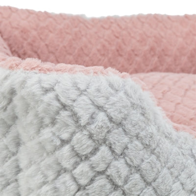 Load image into Gallery viewer, Trixie hondenmand kaline mio hoekig grijs oudroze
