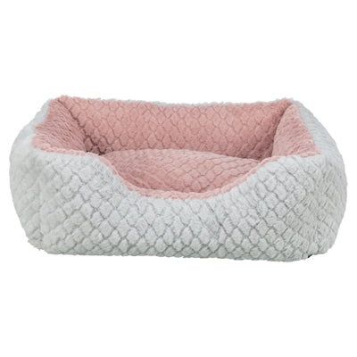 Trixie hondenmand kaline mio hoekig grijs oudroze