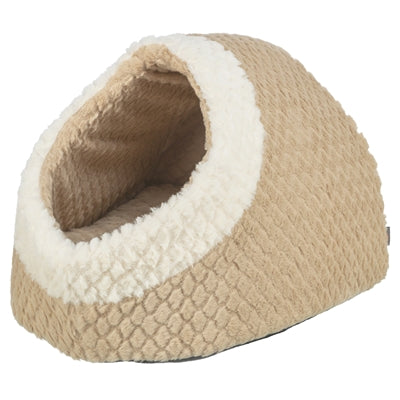 Load image into Gallery viewer, Trixie kattenmand iglo kaline mio lichtbruin creme
