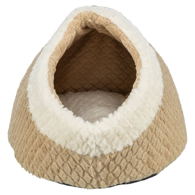 Load image into Gallery viewer, Trixie kattenmand iglo kaline mio lichtbruin creme
