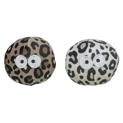 Load image into Gallery viewer, Trixie bal met ogen panterprint met kattenkruid catnip assorti
