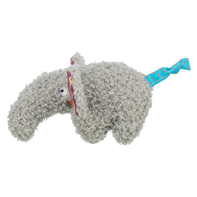 Load image into Gallery viewer, Trixie olifant pluche met kattenkruid catnip grijs
