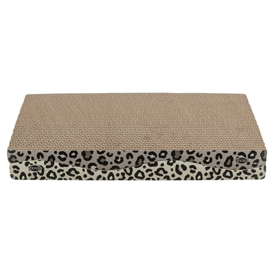 Load image into Gallery viewer, Trixie krabplank leo karton panterprint met kattenkruid catnip
