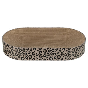 Trixie krabmat mand leo karton met kattenkruid catnip bruin