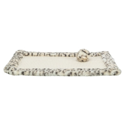 Trixie krabmat leo panterprint creme