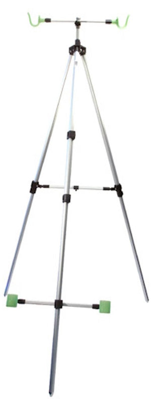 Albatros aluminium driepoot strandsteun - 180 cm - grijs
