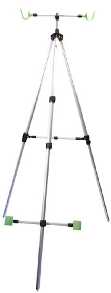 Albatros aluminium driepoot strandsteun - 180 cm - grijs